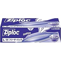 Amazon.co.jp: Ziploc ジップロック お手軽バッグ S 透明 40枚入